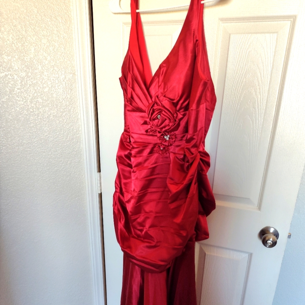 aspeed red formal dress size 5x